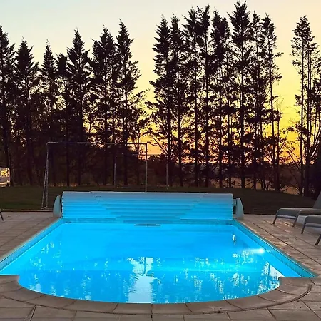 Holiday home Housepark House 45 Guests Padel 2 Pools In&out Pyrenees Views Seailles
