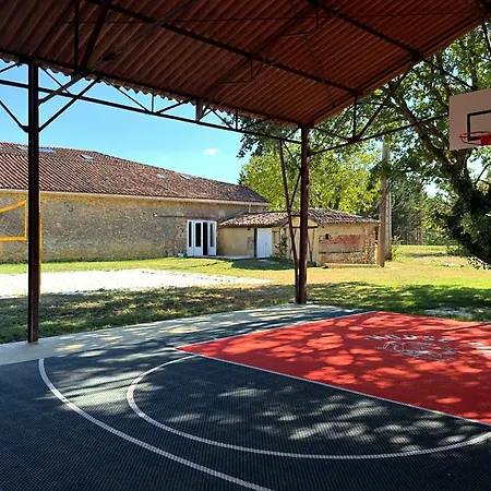 בית נופש Housepark House 45 Guests Padel 2 Pools In&out Pyrenees Views *