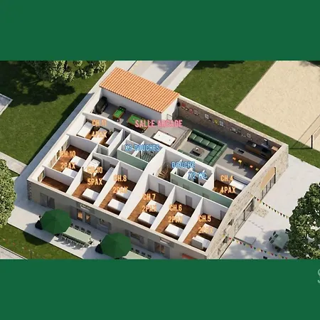 Holiday home Housepark House 45 Guests Padel 2 Pools In&out Pyrenees Views
